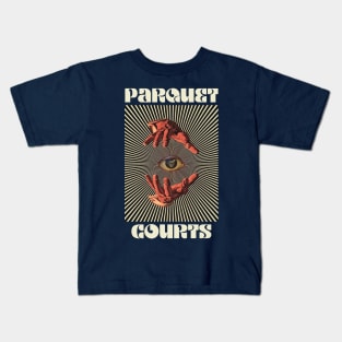 Hand Eyes Parquet Courts Kids T-Shirt